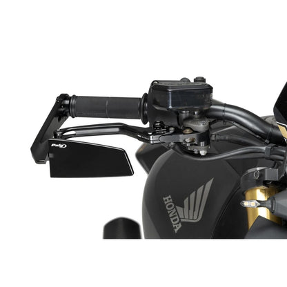 Puig Diablo Rearview Mirror fits Ducati Panigale V2 S - Right - Black [MPN: 22112N]_2028097