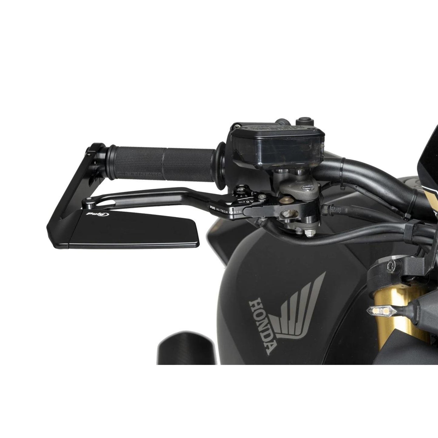 Puig Diablo Rearview Mirror fits Ducati Panigale V2 S - Right - Black [MPN: 22112N]_2028091