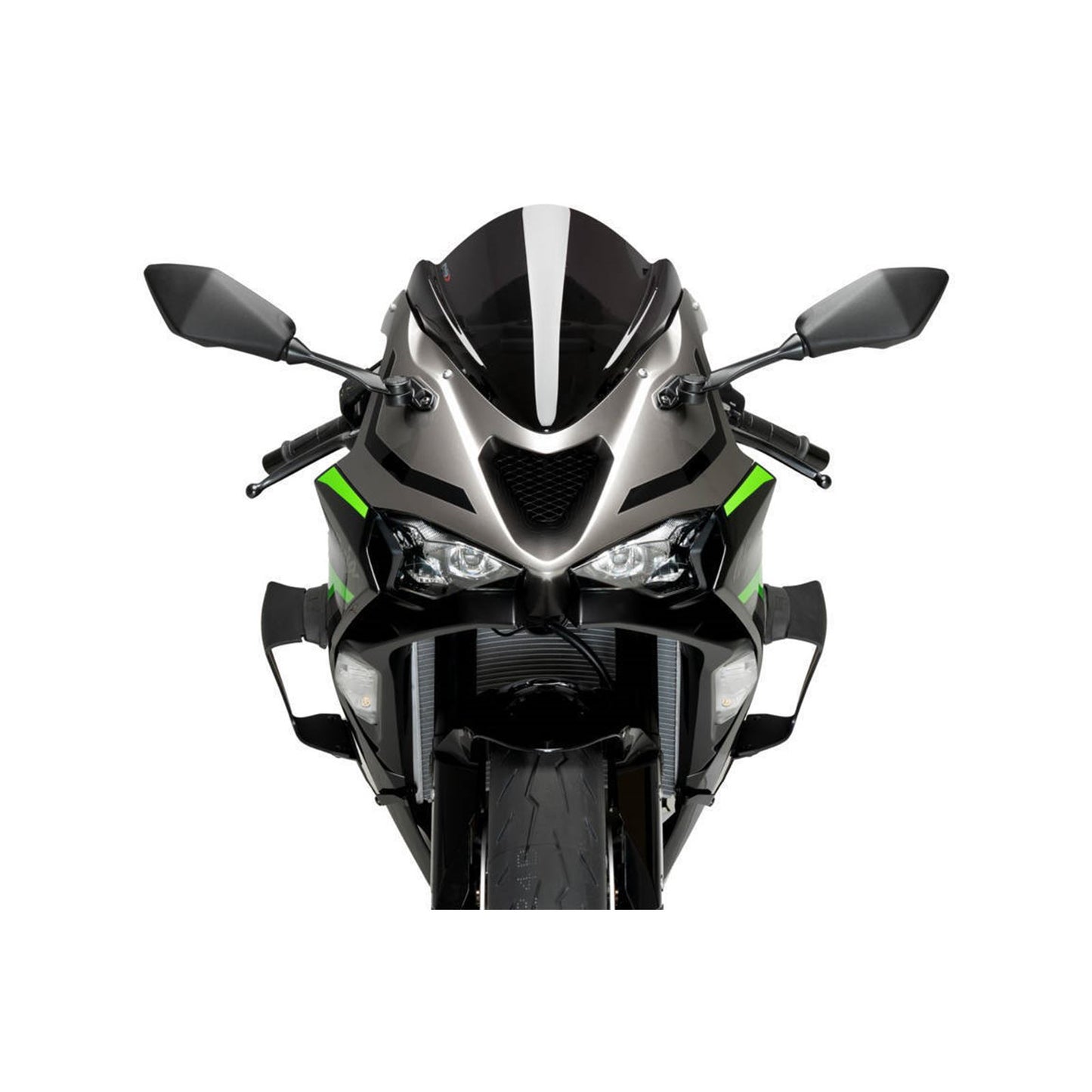 Puig Kit of Wings Race Compatible with Kawasaki ZX-6R 24' - Green [MPN: 21858V]_1771079