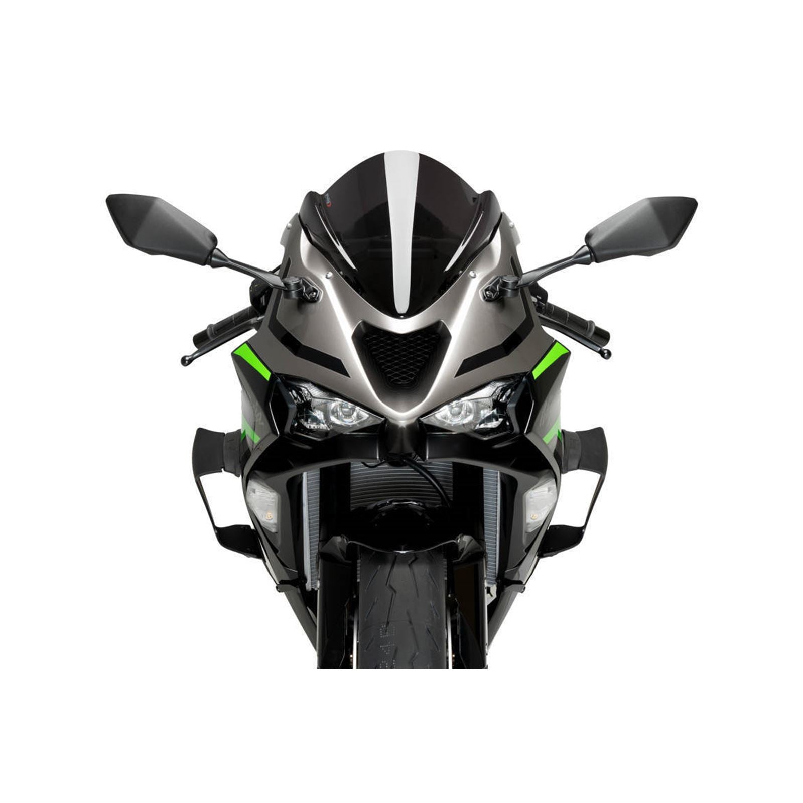Puig Kit of Wings Race Compatible with Kawasaki ZX-6R 24' - Green [MPN: 21858V]_1771079