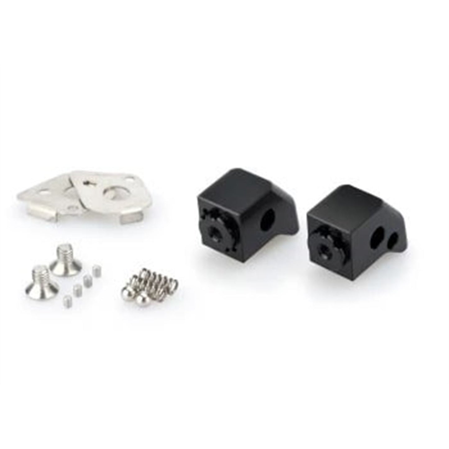 Puig Adaptor Adjustable Passenger Footpeg fits CFMOTO 300 NK 2023 [MPN: 21888N]_1770996