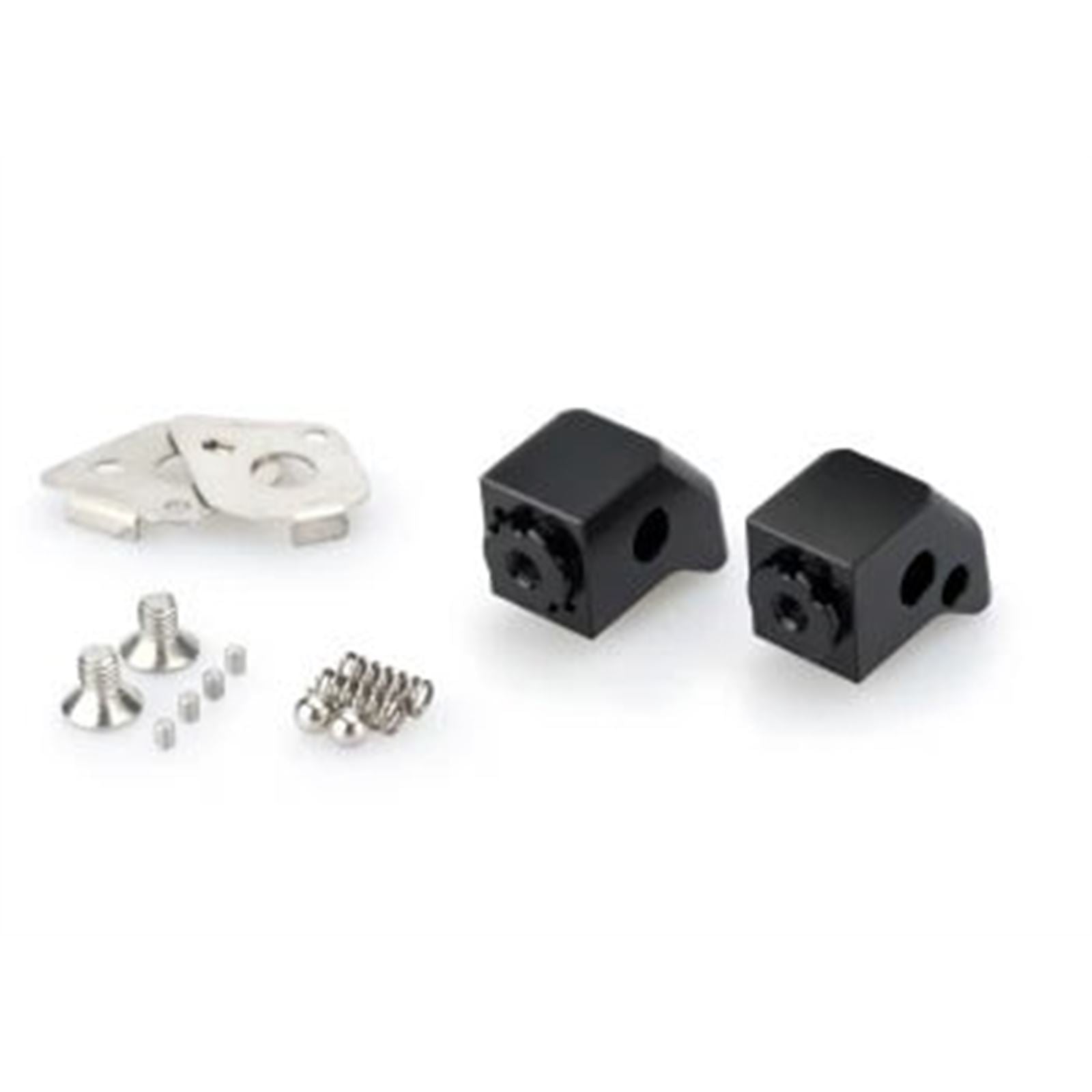 Puig Adaptor Adjustable Passenger Footpeg fits CFMOTO 300 NK 2023 [MPN: 21888N]_1770996