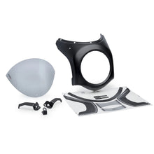 Puig Retro Half Fairing fits Honda CB650R - Black Carbon - Smoke [MPN: 21962H]_2571372