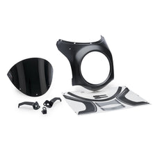 Puig Retro Half Fairing fits Honda CB650R - Carbon Housing - Black Tint [MPN: 21962N]_2571374