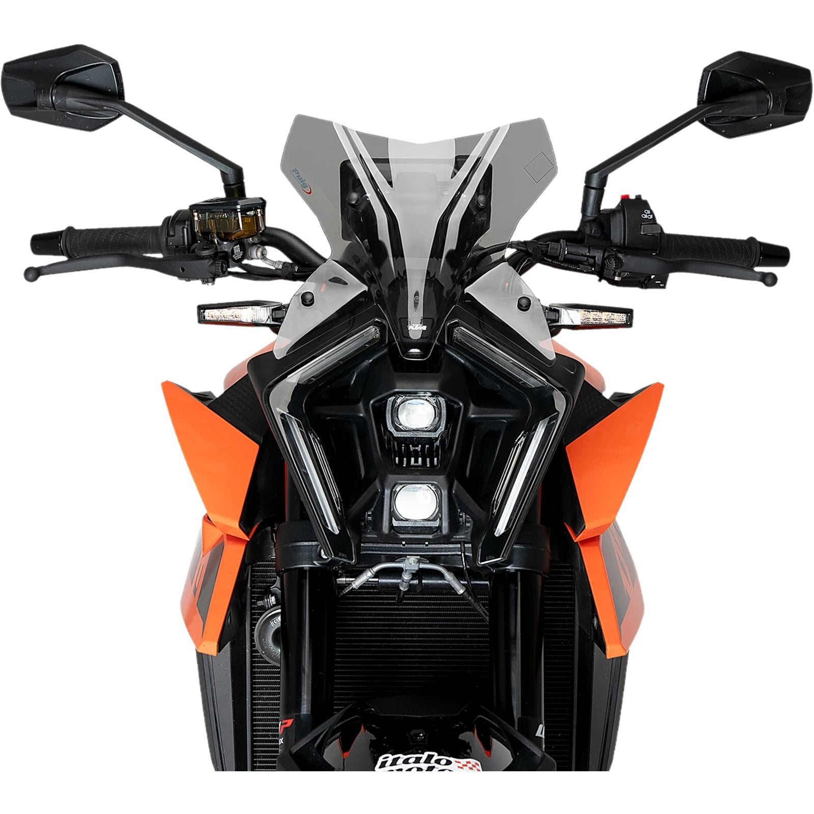 Puig New Generation Sport Windscreen fits KTM 990 DUKE '24 - Smoke [MPN: 21995H]_2112397