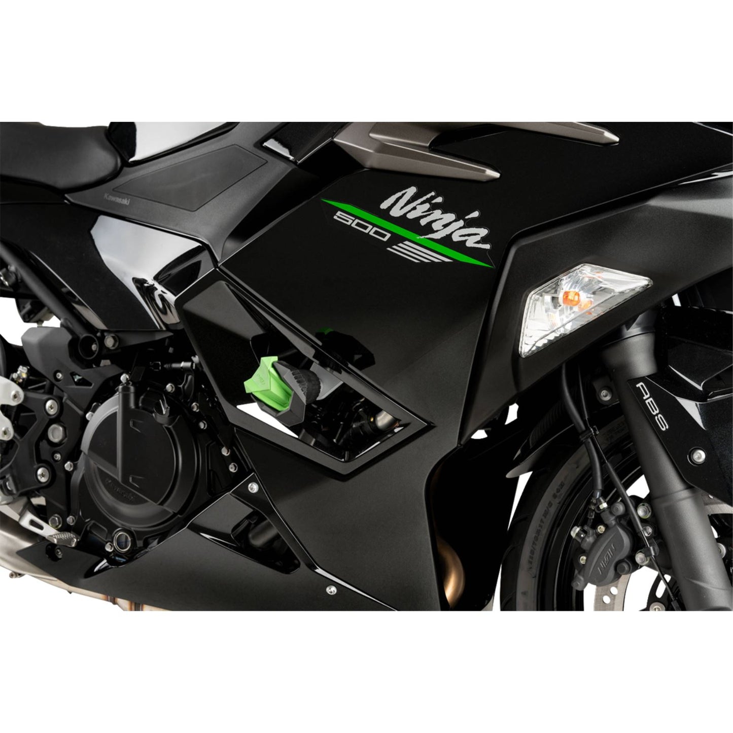 Puig Frame Sliders R19 fits Kawasaki Ninja - Black - Pair [MPN: 22025N]_1772612
