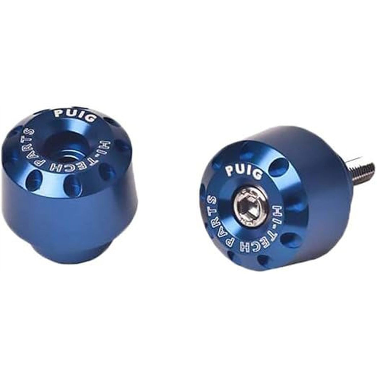Puig SHORT BLUE ALUMINUM BAR END [MPN: 6186A]_2741159