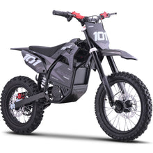 MotoTec USA 60v Pro Electric Dirt Bike 2000w Lithium - Grey MT-Dirt-Pro-2000-HP115E_Grey_1768490