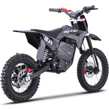 MotoTec USA 60v Pro Electric Dirt Bike 2000w Lithium - Grey MT-Dirt-Pro-2000-HP115E_Grey_1768494
