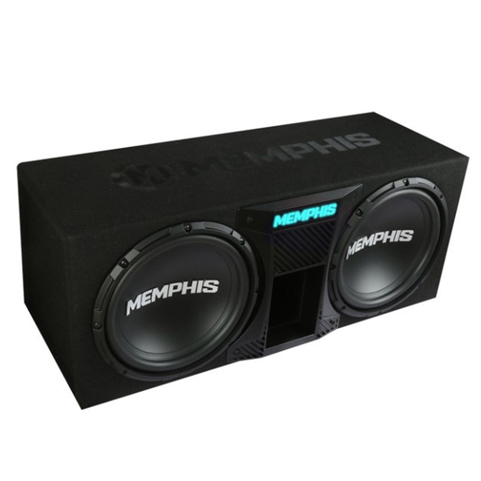 Memphis Audio SRX Vented Bass Package with Amplifier - 12" SRXE12DP_1829296