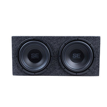 Memphis Audio Dual 10" Loaded SE Enclosure Bass Package 500W Amp [MPN: SE210]_1769588