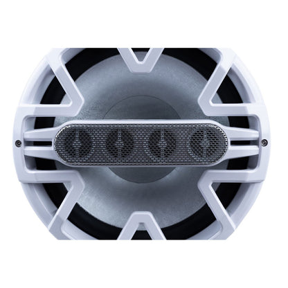 Memphis Audio 10 WB Speaker with 4 Tweeter HF Array - 300W - White - Pair MM105TW_1769950