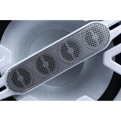 Memphis Audio 10 WB Speaker with 4 Tweeter HF Array - 300W - White - Pair MM105TW_1769948