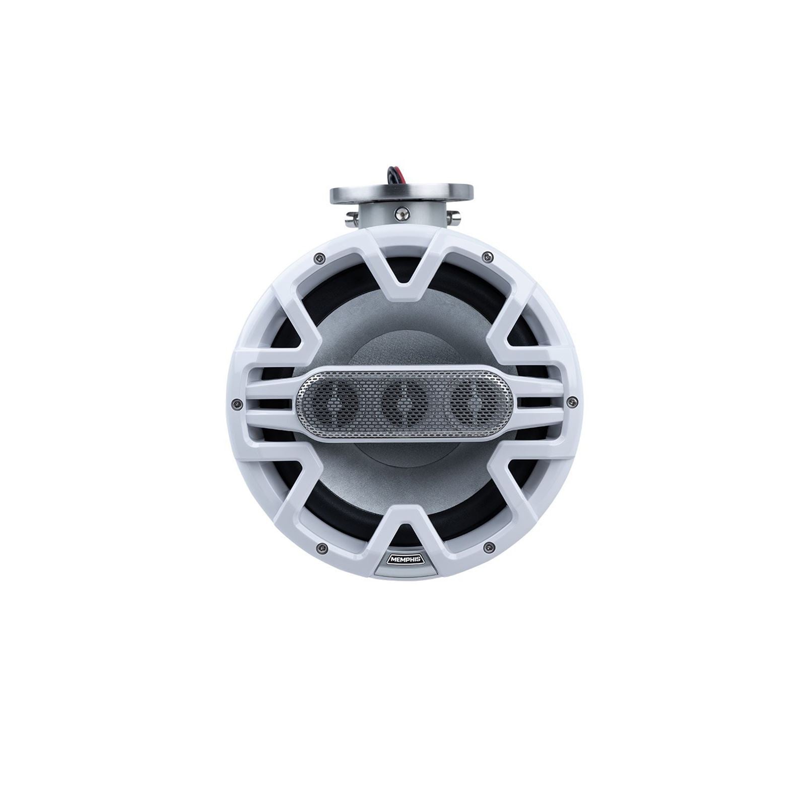 Memphis Audio 8 WB Speaker with 3 Tweeter HF Array - 200W - White - Pair MM84TW_1769964