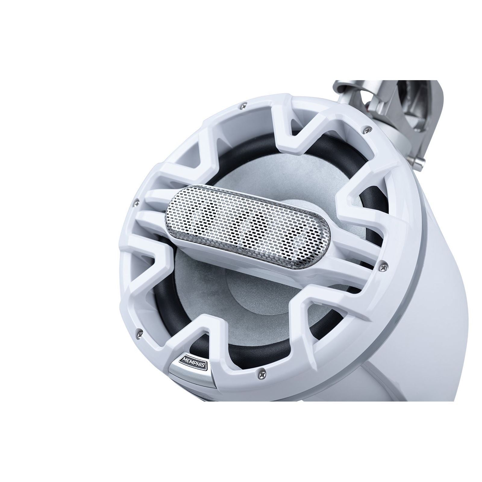 Memphis Audio 8 WB Speaker with 3 Tweeter HF Array - 200W - White - Pair MM84TW_1769965