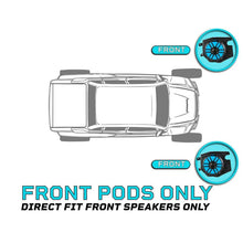 Memphis Audio Front Pods 75/150W for Can-Am Maverick X3 - 6.5" CANAMX365FE_1769835