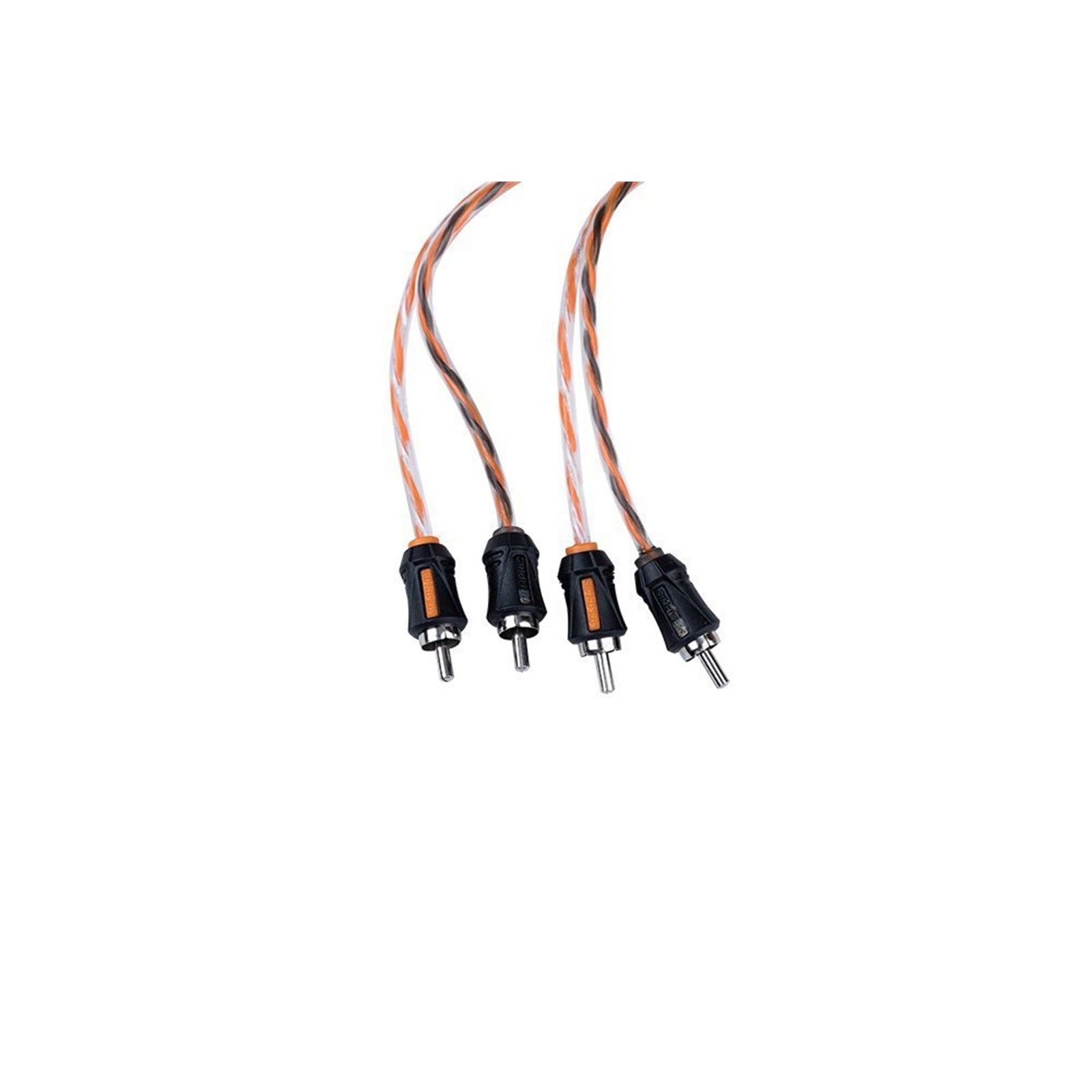 Memphis Audio 1.5' Twisted Pair Interconnect RCA Cables ETP-1.5_1769414