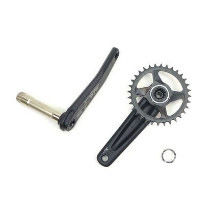 FSA Comet HD Modular 1x ME Crankset - 175mm - Black - Boost OPEN BOX [MPN: 313-0337435050]_1769131