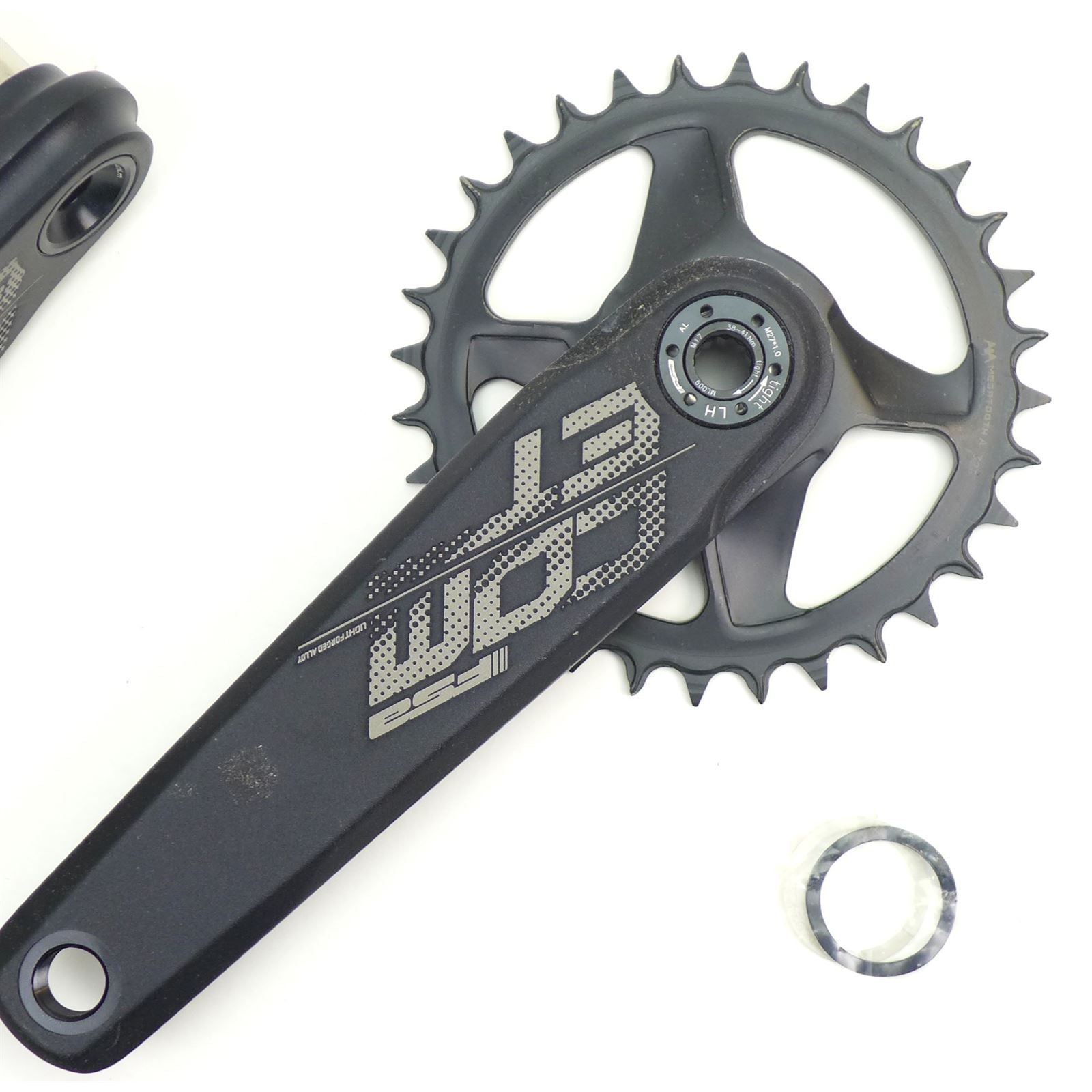 FSA Comet HD Modular 1x ME Crankset - 175mm - Black - Boost OPEN BOX [MPN: 313-0337435050]_1769137