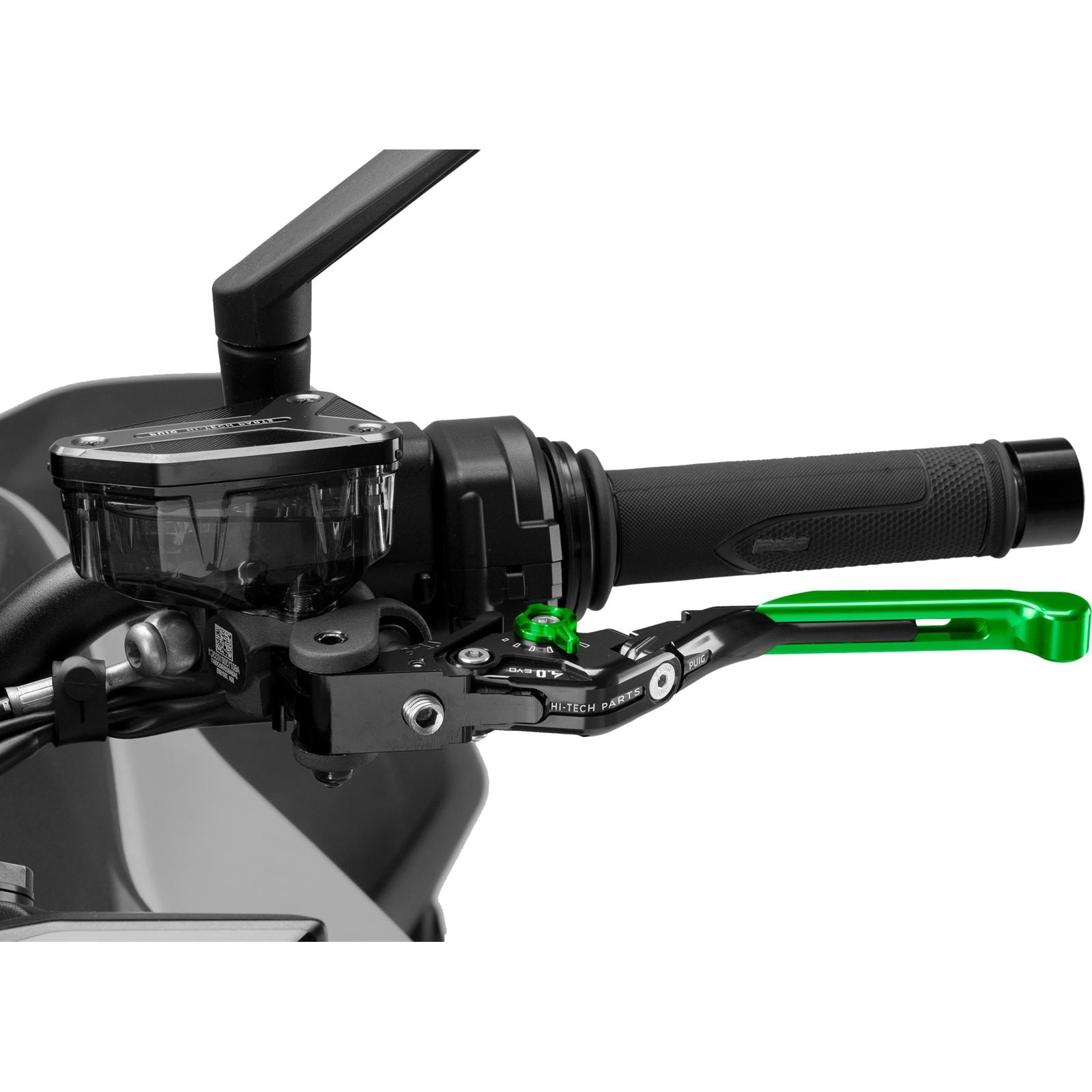 Puig Clutch Lever 4.0 Fold/Extend Green [MPN: 424VNV]_2028067