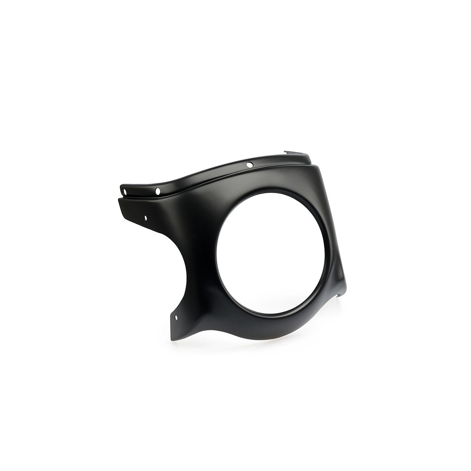 Puig ABS Semi-Fairing - Round Light - 180mm - Matte Black [MPN: 9231J]_2571457