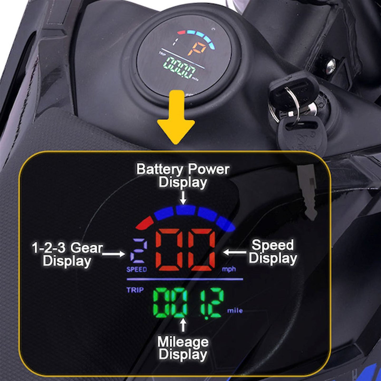 MotoTec USA 72v 5000w Pro Electric Dirt Bike Lithium Grey [MPN: MT-Dirt-Pro-5000_Grey]_1893033