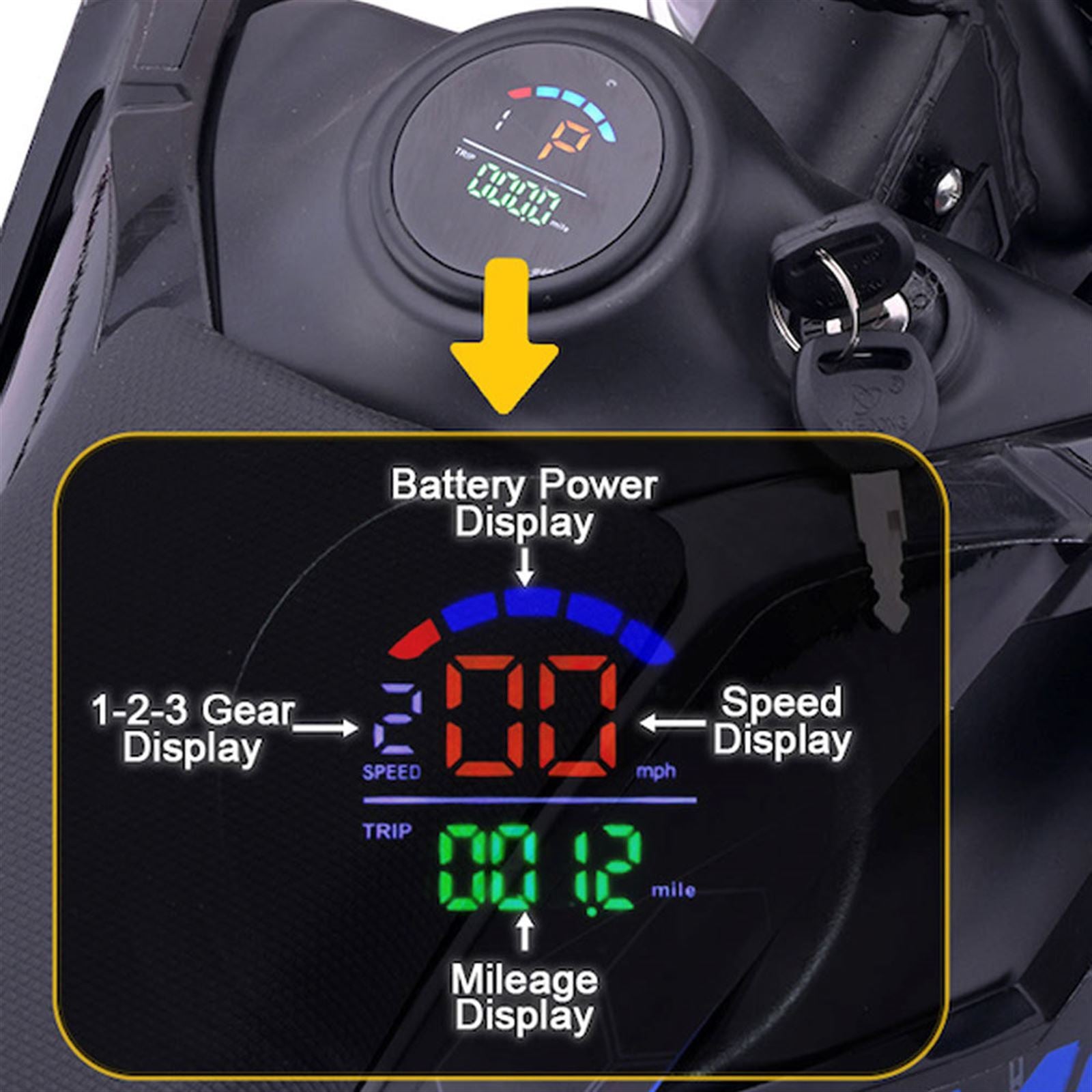 MotoTec USA 72v 5000w Pro Electric Dirt Bike Lithium Grey [MPN: MT-Dirt-Pro-5000_Grey]_1893033