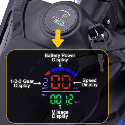 MotoTec USA 72v 5000w Pro Electric Dirt Bike Lithium Grey [MPN: MT-Dirt-Pro-5000_Grey]_1893033