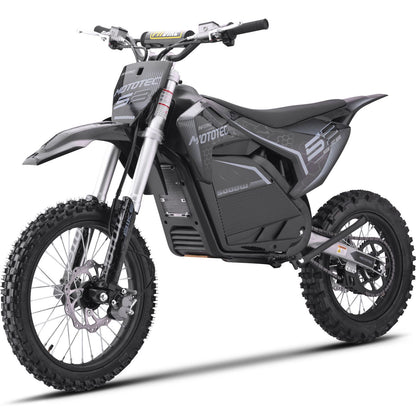 MotoTec USA 72v 5000w Pro Electric Dirt Bike Lithium Grey [MPN: MT-Dirt-Pro-5000_Grey]_1893034