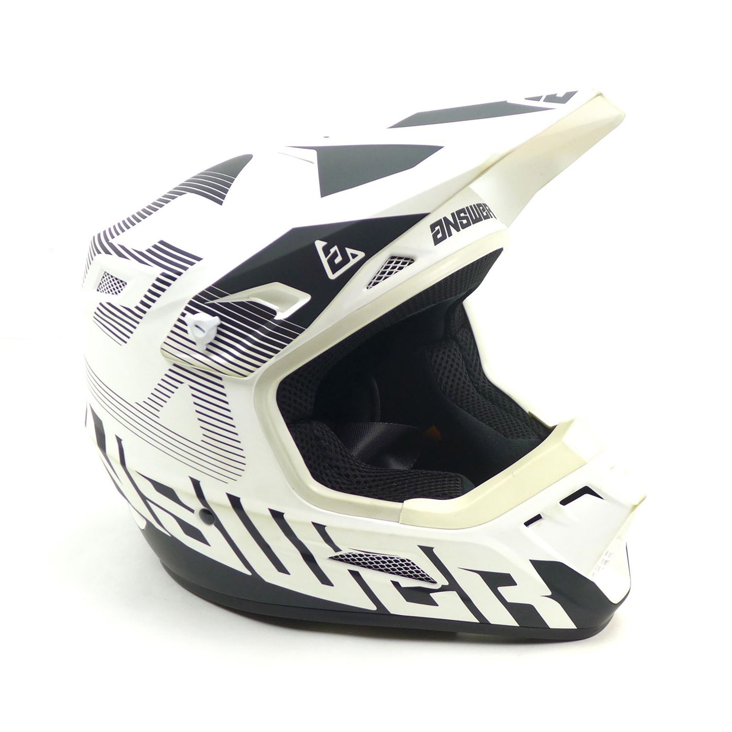 Answer A23 AR1 V2 Bold Helmet - White/Black - Youth Medium OPEN BOX [MPN: 447755]_1770654