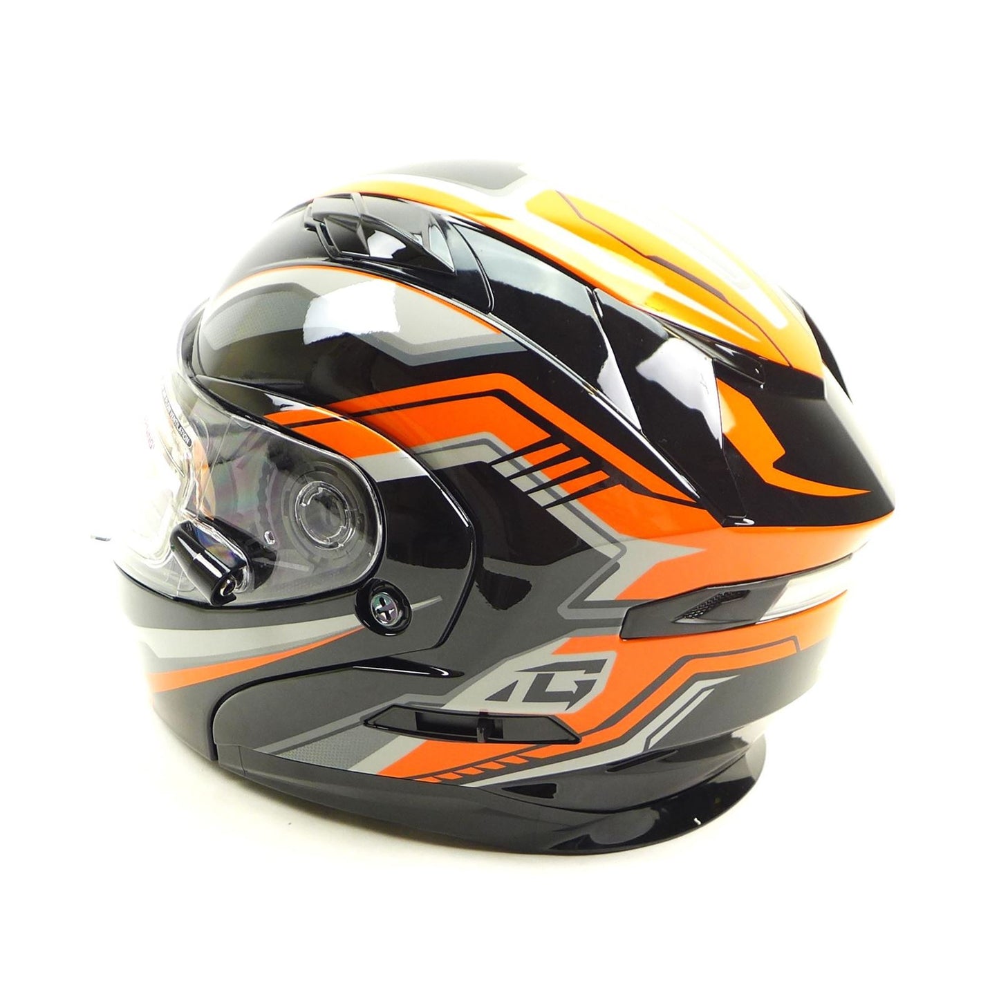 GMax MD-01S Transistor Snow Helmet - Orange/Black - Large OPEN BOX [MPN: M40139286]_1770810