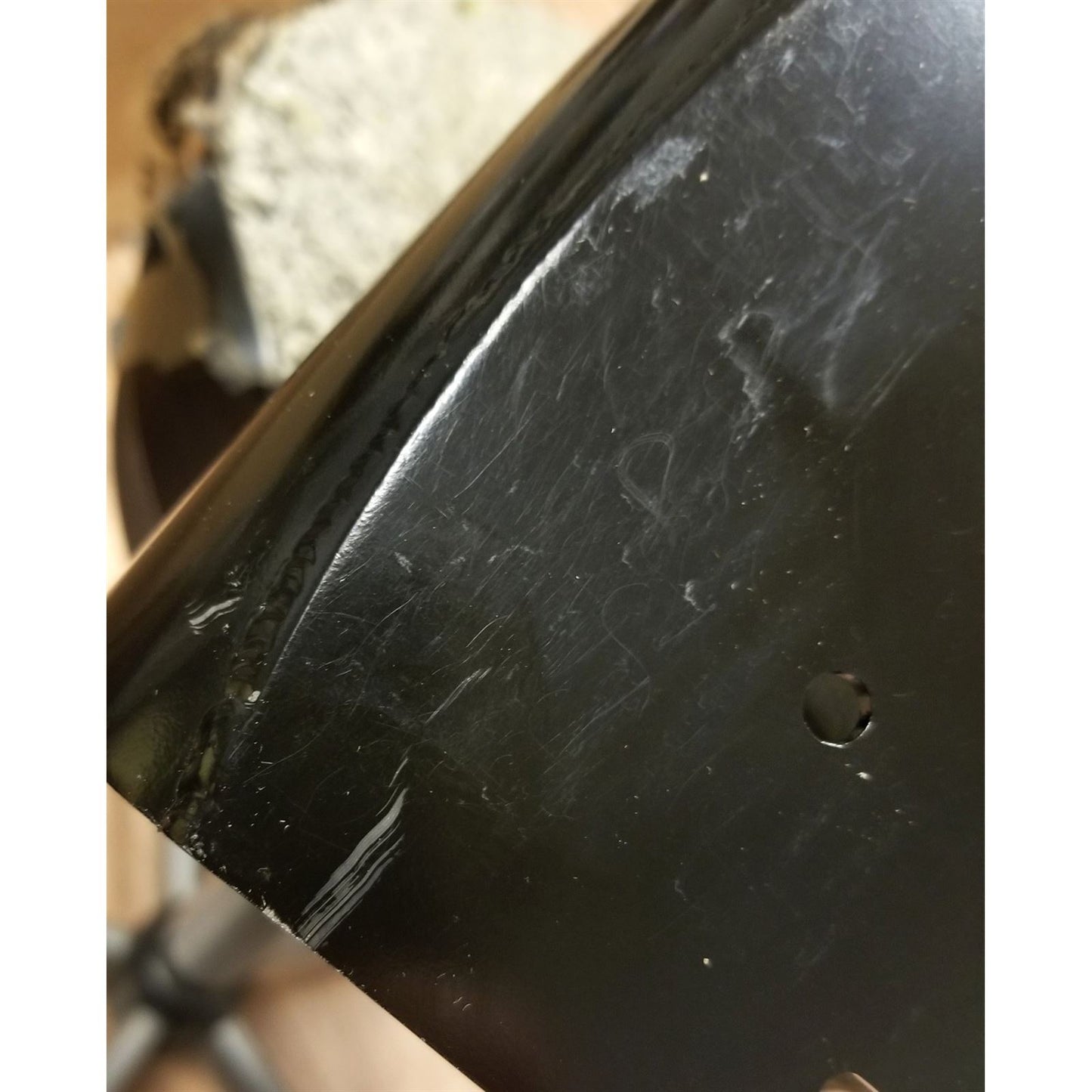 Klock Werks Rear Fender - Vicla Smooth - 9" Extender Rear - Black OPEN BOX [MPN: KWF-02-0312]_1770806