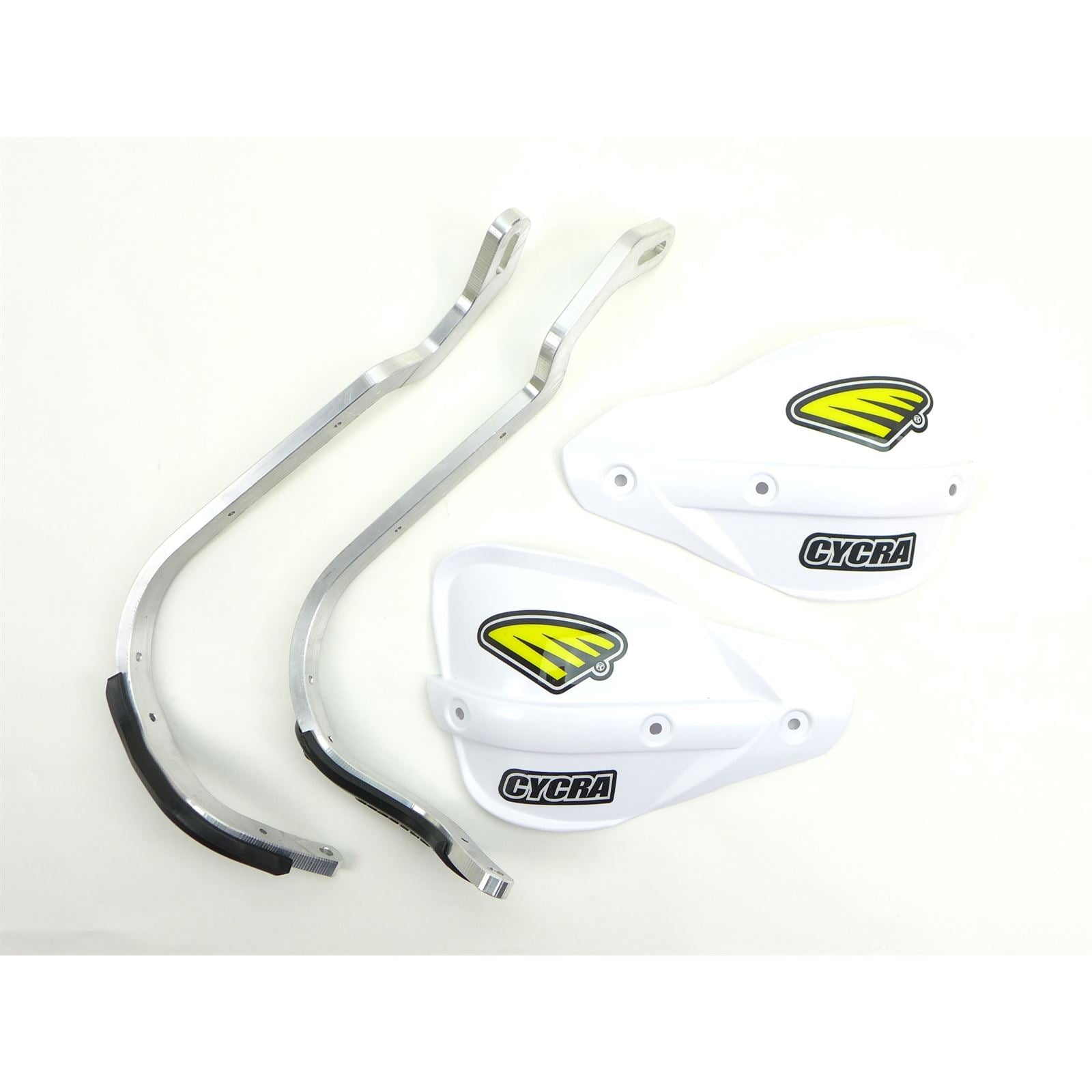 Cycra 7/8" Center Reach Mount Racer Pack Handguards - White OPEN BOX [MPN: 1CYC-7401-42X]_1770920