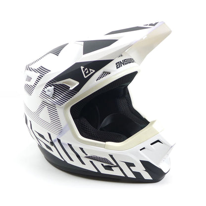 Answer A23 AR1 V2 Bold Helmet - White/Black - Youth Medium OPEN BOX [MPN: 447755]_1770945