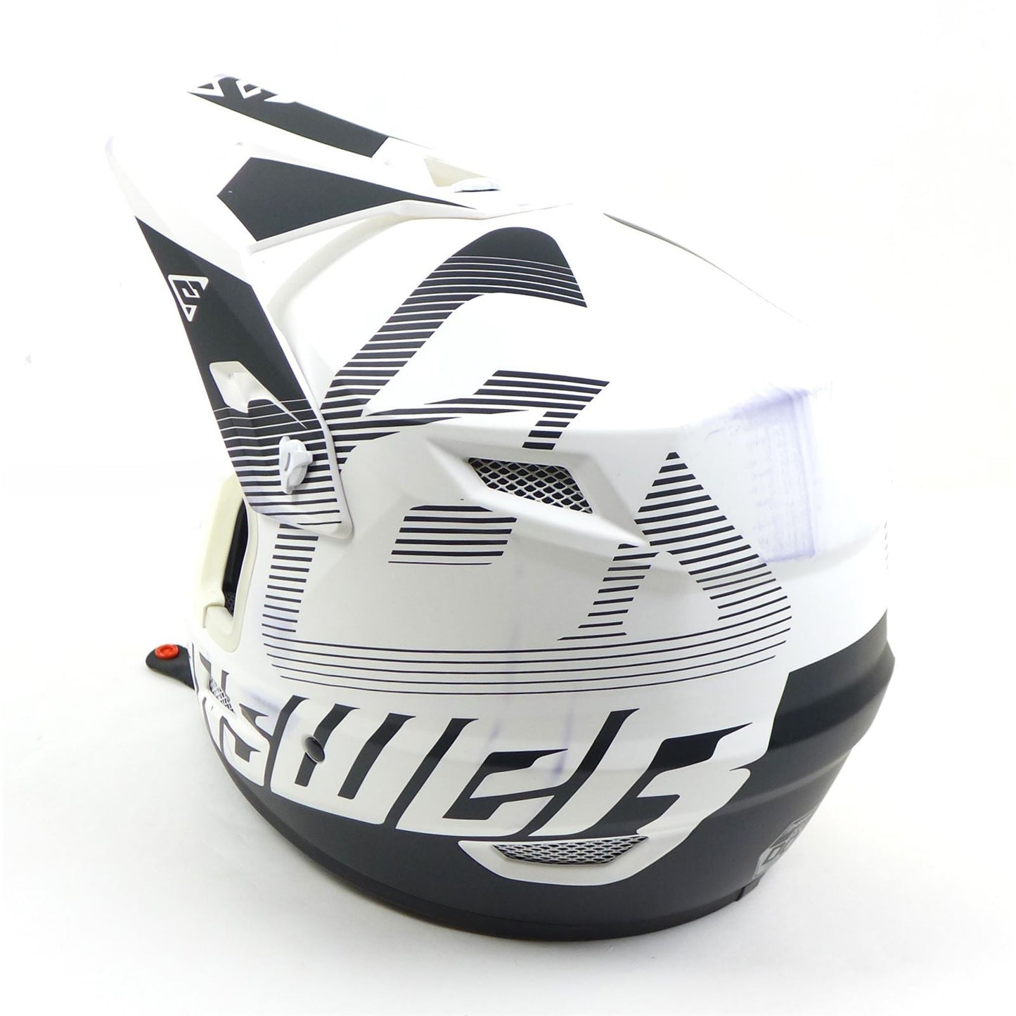 Answer A23 AR1 V2 Bold Helmet - White/Black - Youth Medium OPEN BOX [MPN: 447755]_1770947