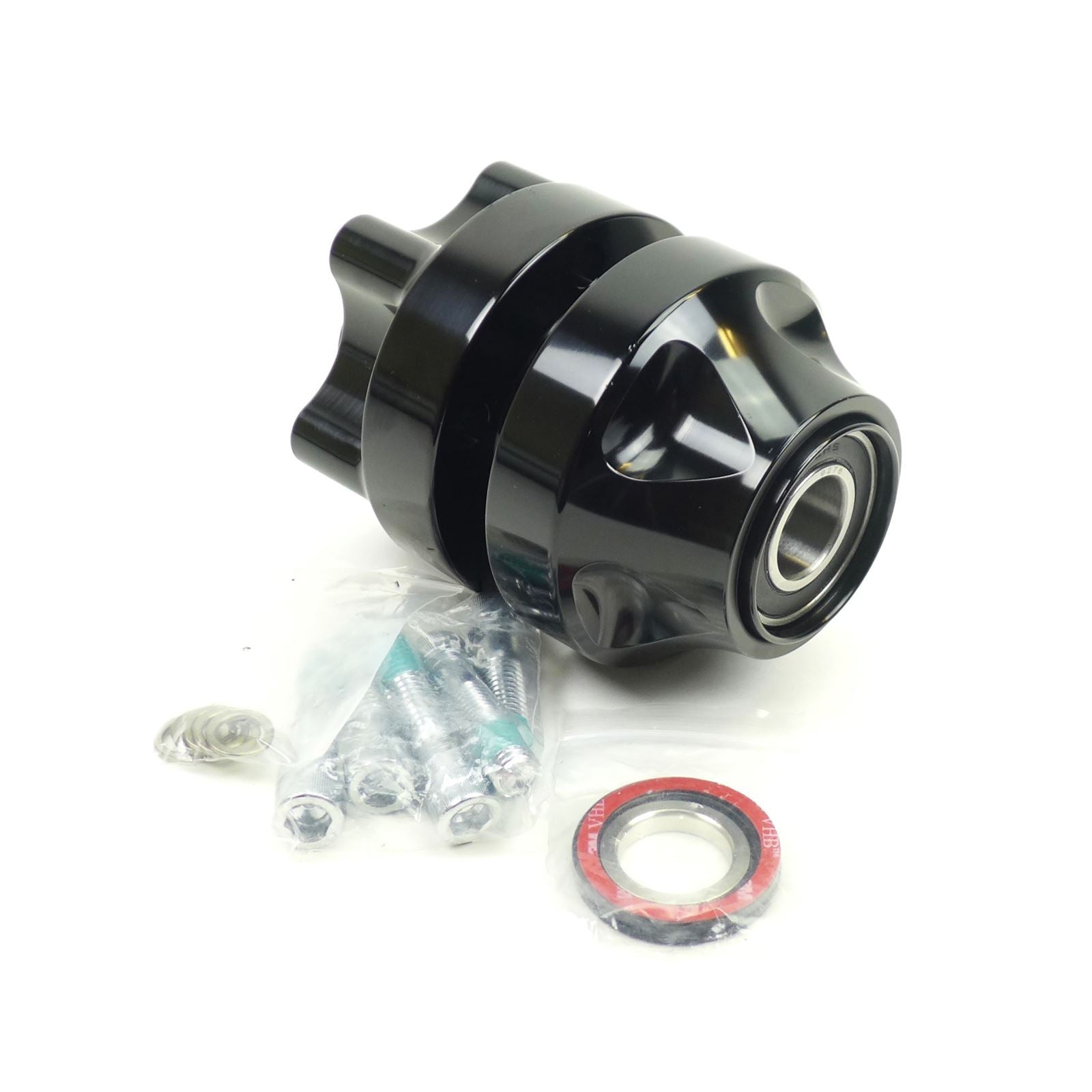 Arlen Ness Front Hub - Cartridge - Black - Kit OPEN BOX [MPN: 71-654]_1782431