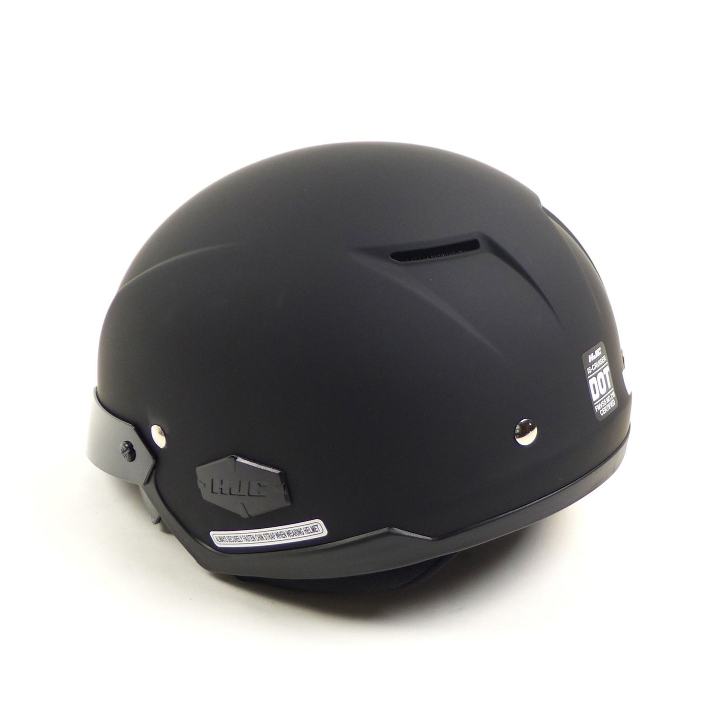 HJC IS-Cruiser RT Half-Helmet - Flat Black - Medium OPEN BOX [MPN: 0824-0135-05]_1770973