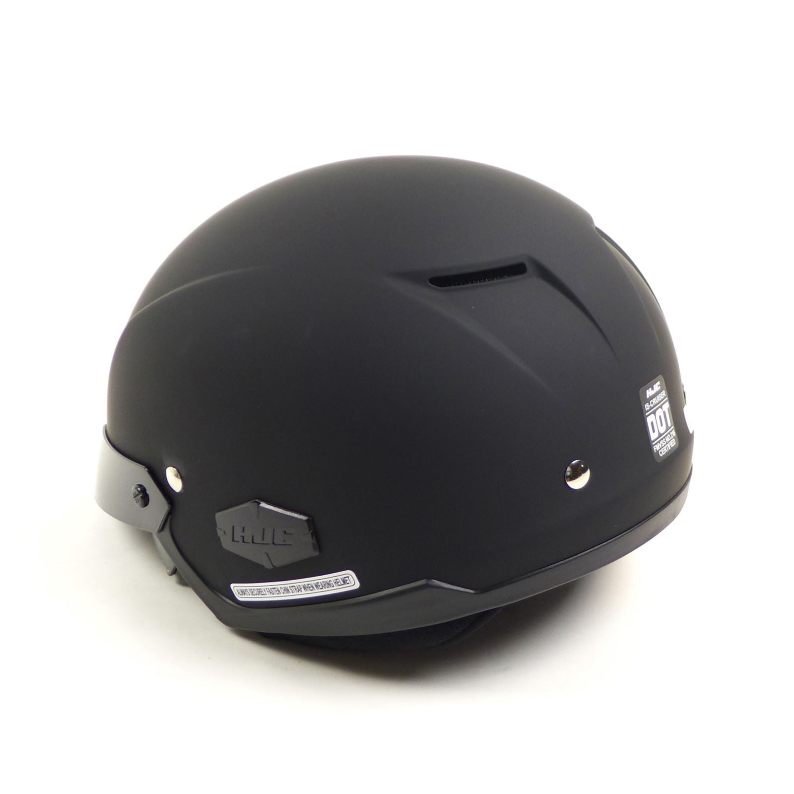 HJC IS-Cruiser RT Half-Helmet - Flat Black - Medium OPEN BOX [MPN: 0824-0135-05]_1770973