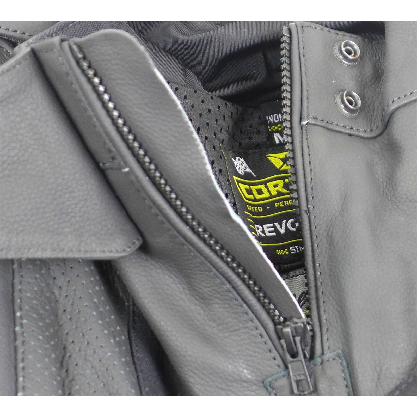 Cortech Revo Sport Women's Leather Pants - Black - Medium OPEN BOX [MPN: 8910-0105-75]_1770988