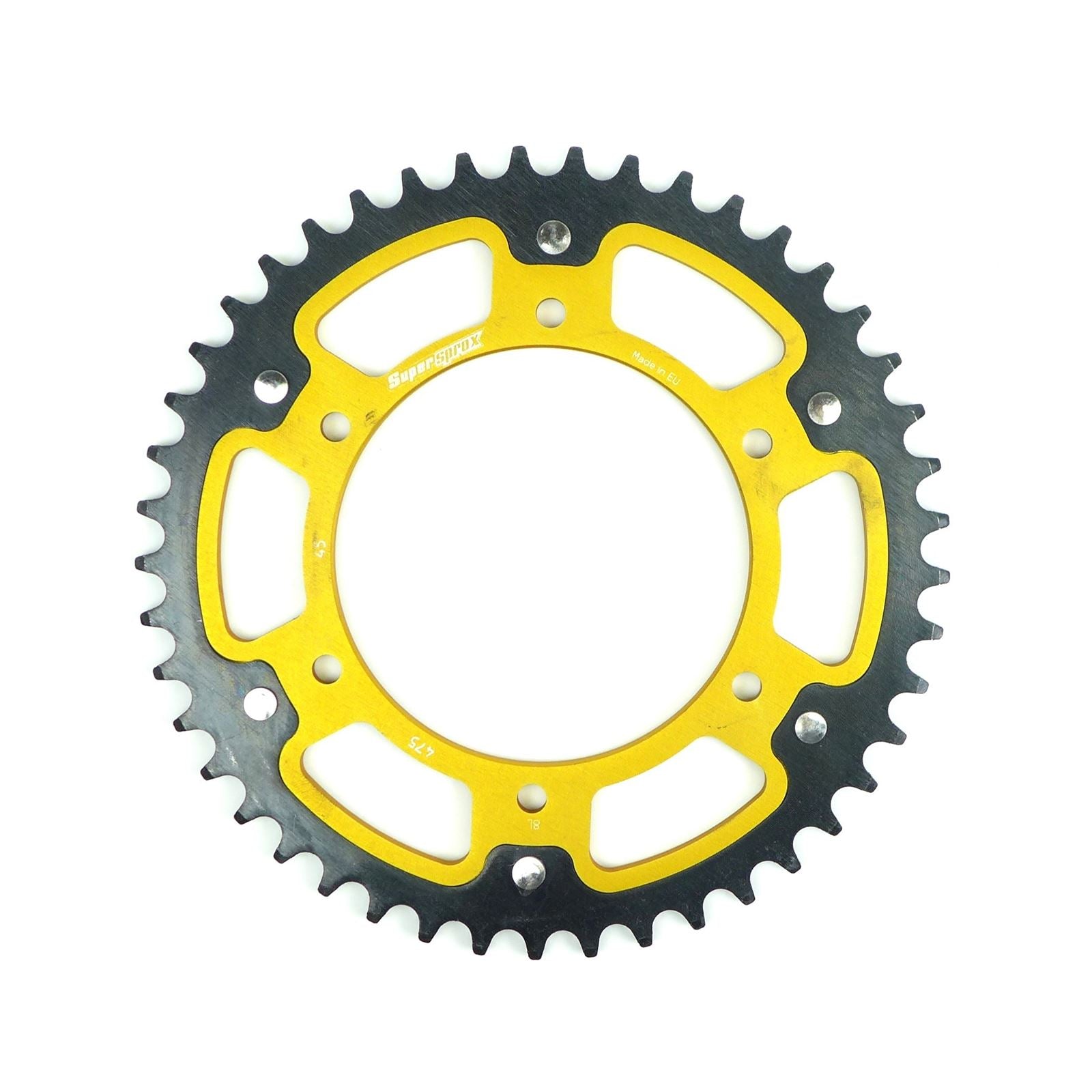 Supersprox Stealth Rear Sprocket - 45-Tooth - Gold - Fits Kawasaki OPEN BOX [MPN: RST-475-45-GLD]_1771898