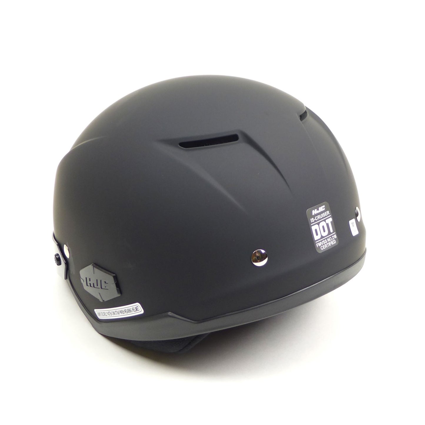 HJC IS-Cruiser RT Half-Helmet - Flat Black - Medium OPEN BOX [MPN: 0824-0135-05]_1771907