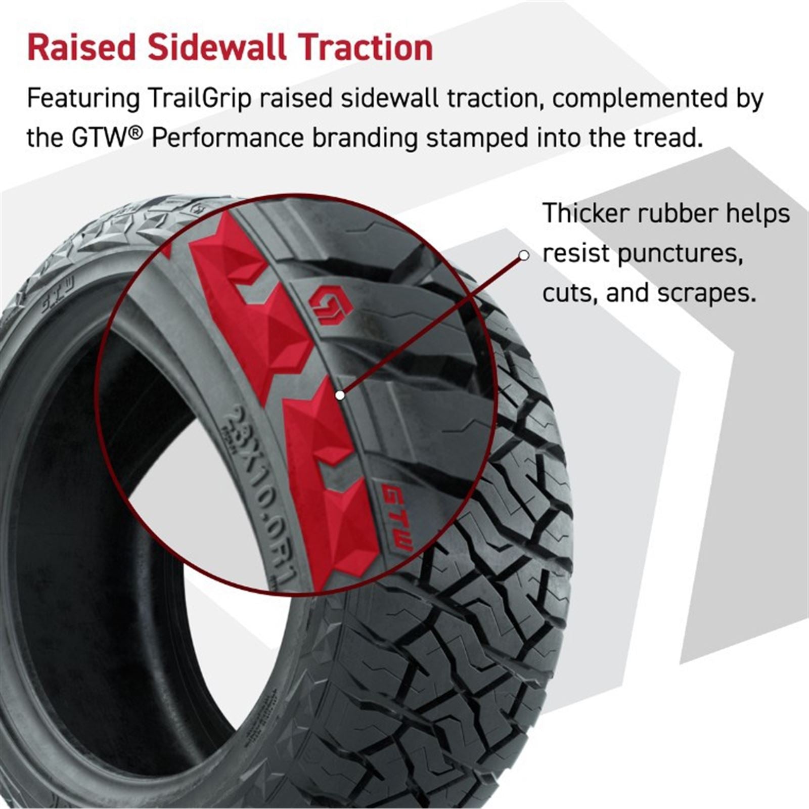 GTW Volt Black/Machined 14" Wheel - 23x10.00-R14 Maverick Tire - Full Set A19-1459_1771819