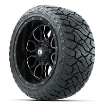 GTW Volt Black/Machined 14" Wheel - 23x10.00-R14 Maverick Tire - Full Set A19-1459_1771822