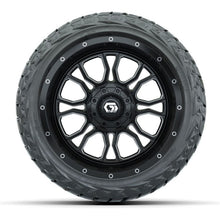 GTW Volt Black/Machined 14" Wheel - 23x10.00-R14 Maverick Tire - Full Set A19-1459_1771823