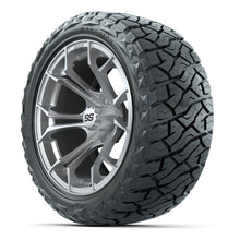 GTW Spyder Silver/Machined 15" Wheels - 23x10.00-R15 Maverick Tires - Set A19-1491_1771829