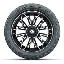 GTW Stellar Black/Machined 15" Wheels - 23x10.00-R15 Maverick Tires - Set A19-1489_1771837