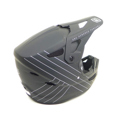 100% Youth Status Helmet - Black - Large OPEN BOX [MPN: 80011-00003]_1771941