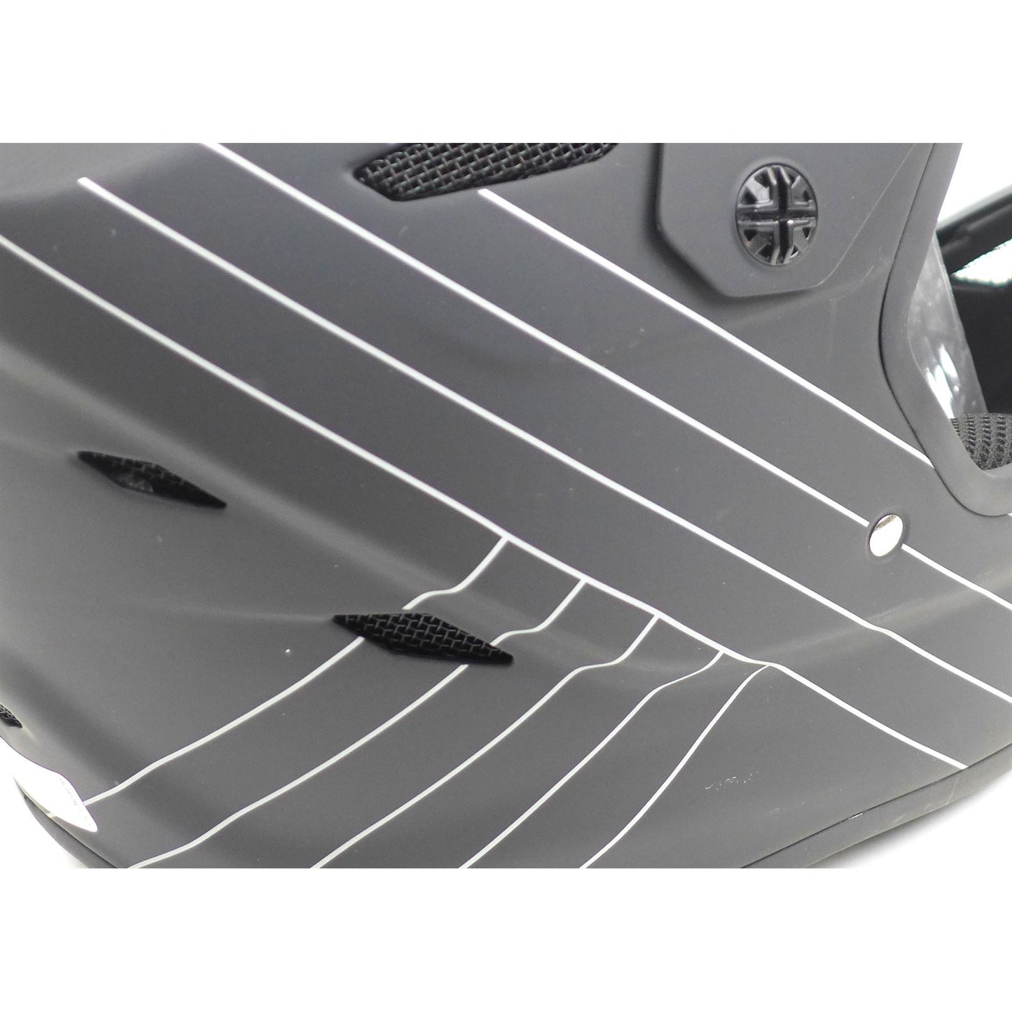 100% Youth Status Helmet - Black - Large OPEN BOX [MPN: 80011-00003]_1771943