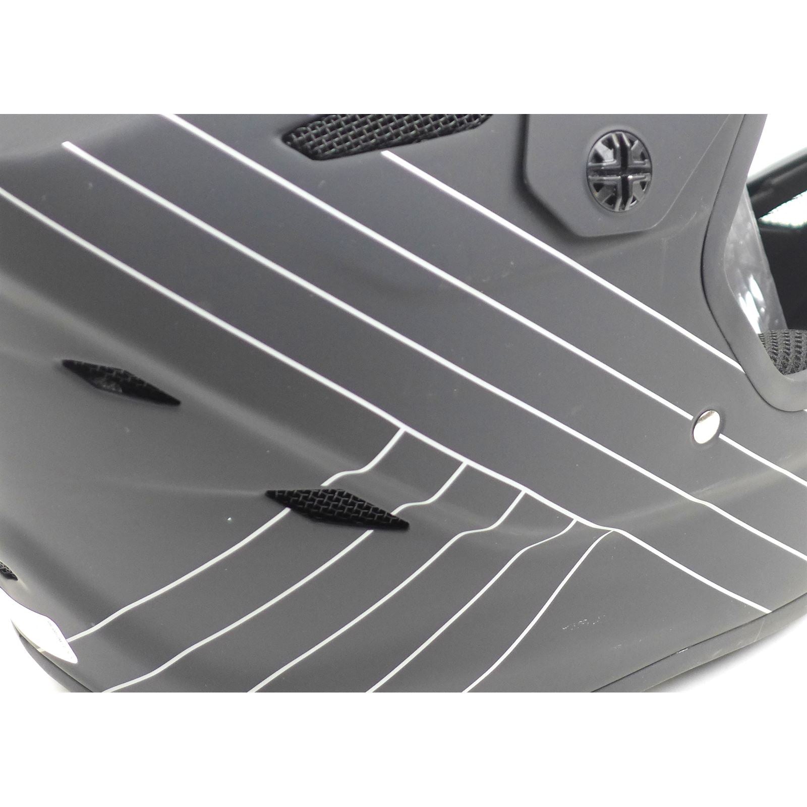 100% Youth Status Helmet - Black - Large OPEN BOX [MPN: 80011-00003]_1771943