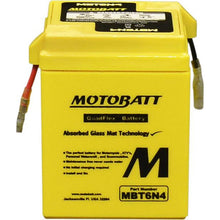 Motobatt Battery Sealed - Factory Activated -  MBT6N4 [MPN: MBT6N4]_1772158